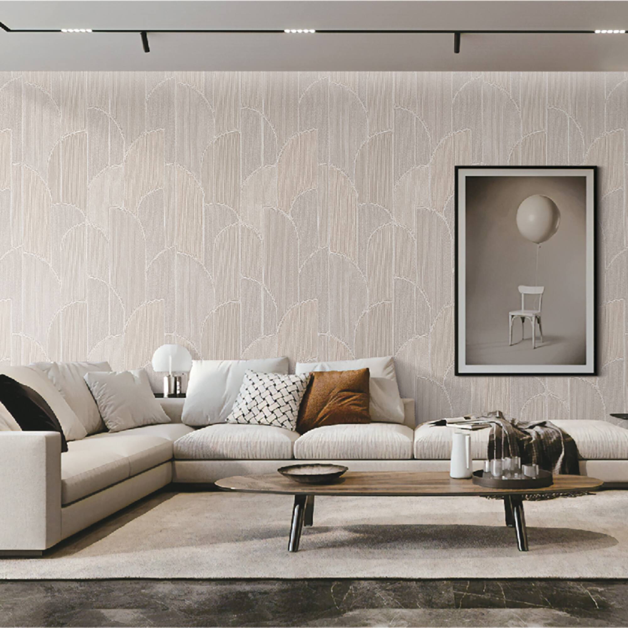 Designs Direct Stitched Arches Wallpaper